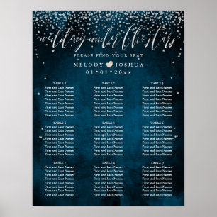 Poster MARIAGE SOUS LE GRAPHIQUE DE SIÈGE DES ÉTOILES do-