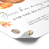 Poster Mariage thème café : Combien de bouchons ? Citroui (Coin)