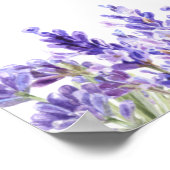 Poster Mariage timeline programme lavande florales bienve (Coin)