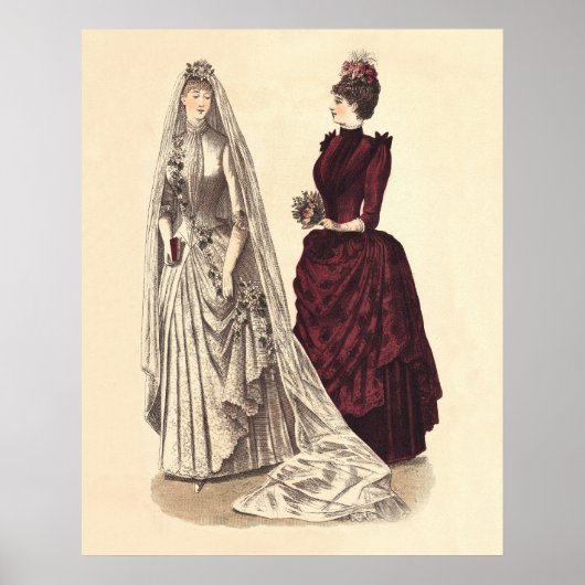 Poster Mariage victorien (Devant)