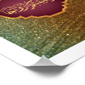 Poster Mariage "We Created You in Pairs" En grand style (Coin)