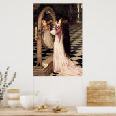 Poster MARiANA iN ThE SoUTH, par John William Waterhouse (Cuisine)