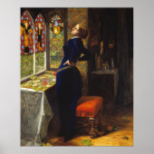 Poster Mariana - John Everett Millais (Devant)