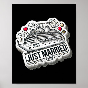 Poster Marié 2025 Cercles Mariages Correspondant Couple N