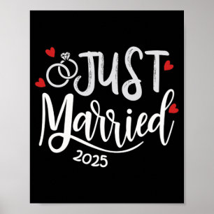 Poster Marié 2025 - Cercles Mariages De Mariée Et De Cham