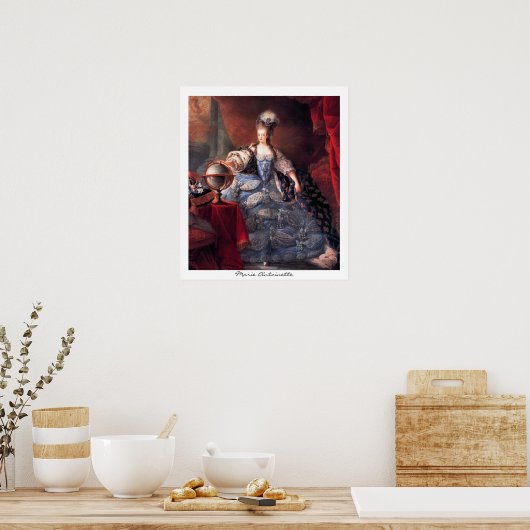 Poster Marie Antoinette (Cuisine)