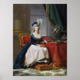 Poster Marie-Antoinette 1788