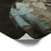 Poster Marie Antoinette avec un Rose, 1783 (Coin)