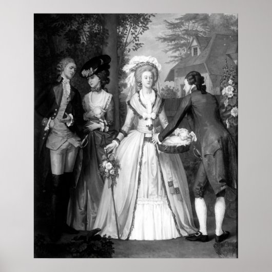 Poster Marie-Antoinette de Habsbourg-Lorraine (Devant)