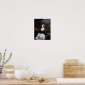 Poster Marie Antoinette devant le temple - Dagoty (Cuisine)