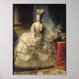 Poster Marie Antoinette Reine de France, 1779