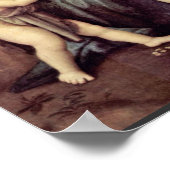 Poster Marie Avec Christ Enfant Et Jean Baptiste, (Coin)