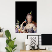 Poster Marie avec clé et serrure (Bureau à domicile)