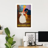 Poster Marie Brizard and Roger Anisette Cherry Brandy and (Bureau à domicile)