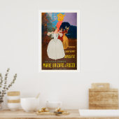 Poster Marie Brizard and Roger Anisette Cherry Brandy and (Cuisine)