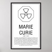 Poster Marie Curie (Devant)