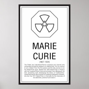 Poster Marie Curie