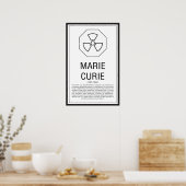 Poster Marie Curie (Cuisine)