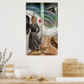 Poster Marie Curie Art Imprimer (Cuisine)