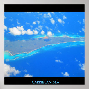 POSTER MARIE DE LA MER CARRIBÈRE N° 1