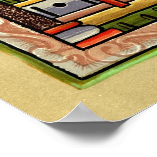 Poster Marie et Jésus (Coin)