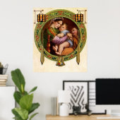 Poster Marie Et Jésus Avec Holly (Bureau à domicile)