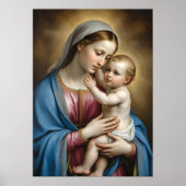 Poster Marie et l'enfant Jésus (Devant)