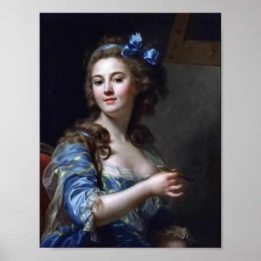 Poster Marie-Gabrielle Capet : Autoportrait (1783) (Devant)