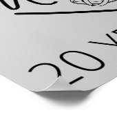 Poster Marié Il Y A 20 Ans III (Coin)