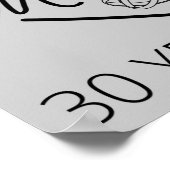 Poster Marié Il Y A 30 Ans III (Coin)