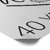 Poster Marié Il Y A 40 Ans III (Coin)