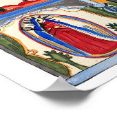 Poster Marie Jésus Christ Art religieux populaire Peintur (Coin)