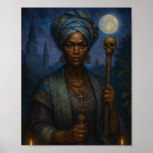 Poster Marie Laveau (Devant)
