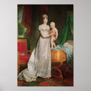 Poster Marie Louise and the King of Rome