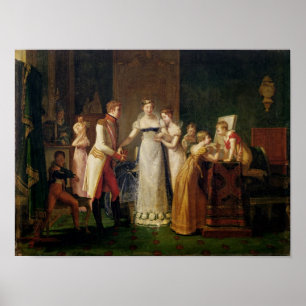 Poster Marie-Louise Autriche Soumission d'adieu