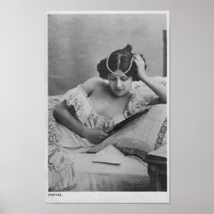 Poster Marie-Louise Derval - Image Vintage