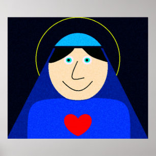 Poster Marie Mère de Dieu