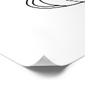 Poster Mariée De Chat Cute Et Mariage De Groom (Coin)