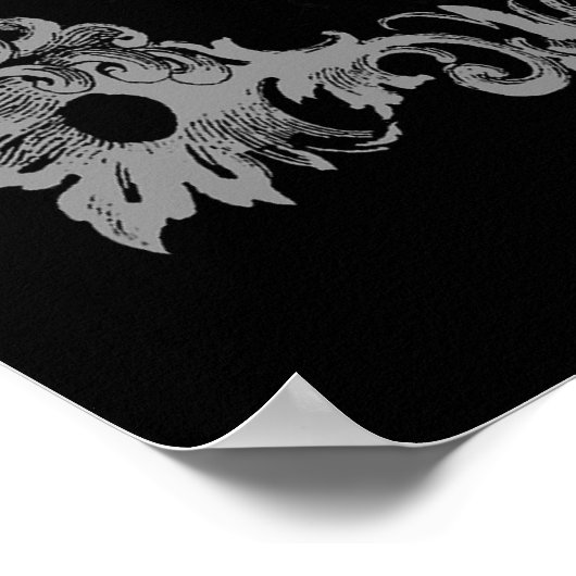 Poster Mariée de vampire - Imprimer n° 2 (Coin)