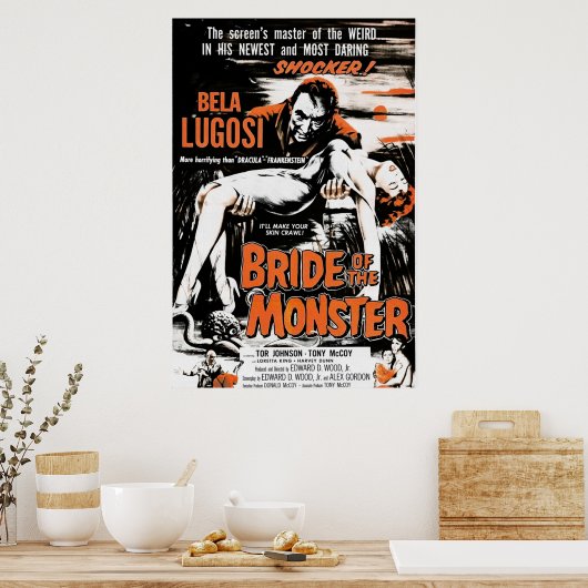 Poster Mariée du monstre (Cuisine)