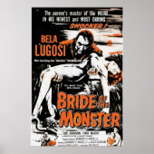 Poster Mariée du monstre (Devant)