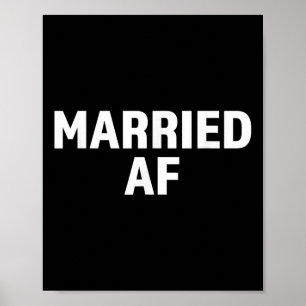 Poster Mariée Et Mariée Mariée Af Mariage Correspondant