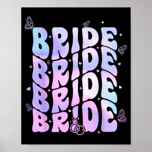 Poster Mariée I Do Crew Retro Super Bachelorette Party