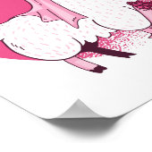 Poster Mariée Llama sans drame Mariage drôle Cadeau de do (Coin)