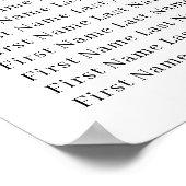 Poster Mariée squelette de dessin animé + mari assis de f (Coin)