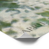 Poster Mariée vintage de Pâques (Coin)