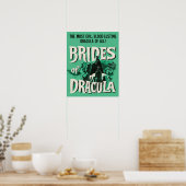 Poster Mariées de Dracula (Cuisine)