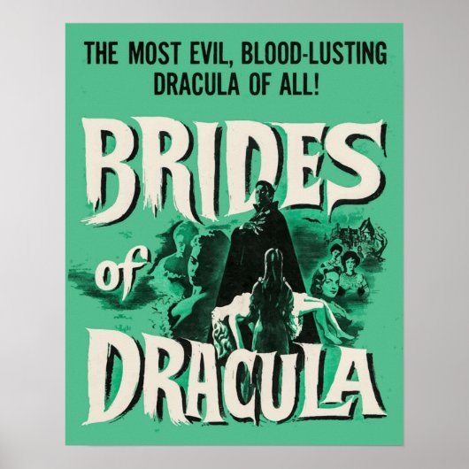 Poster Mariées de Dracula (Devant)