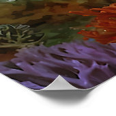 Poster "Marielle" - Belle sirène dansante (Coin)