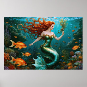 Poster « Marielle » – Sirène de danse magnifique